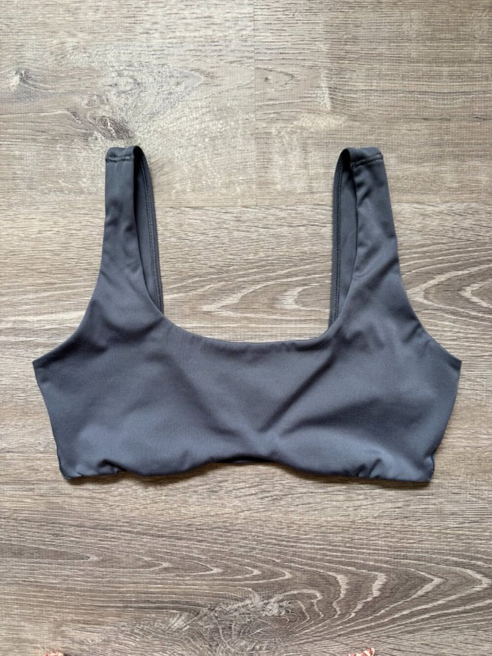 Gymshark Seamless Bralette | Gray | Medium | Low Support
